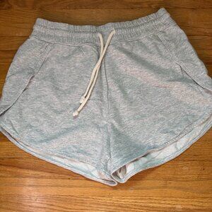 Aerie Heather Gray Soft Lounge Shorts S
